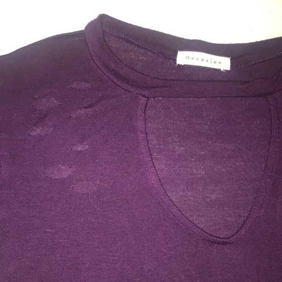 Tops - Purple T-Shirt